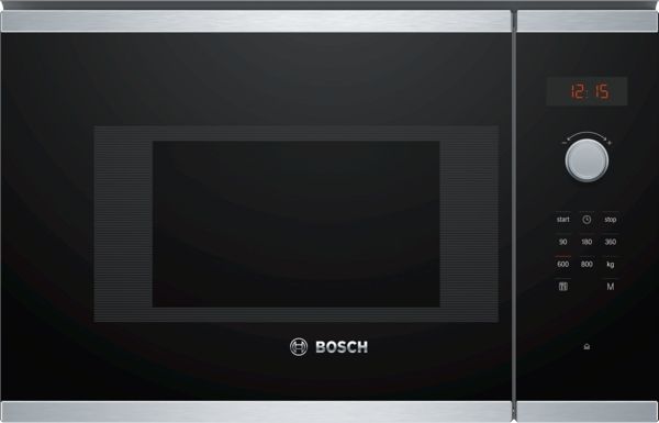 Bosch BFL523MS0B Series 4 Built-in Microwave Oven in Stainless Steel
