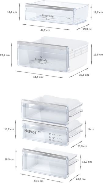 Neff KI7863DD0G Built In Fridge Freezer