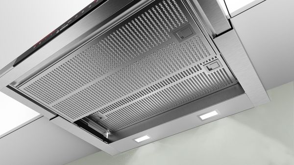 Bosch DFS067A51B Telescopic Cooker Hood In Silver Metallic