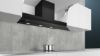 Siemens LJ97BAM60B 90cm iQ500 Integrated Design Hood in Clear Glass and Black