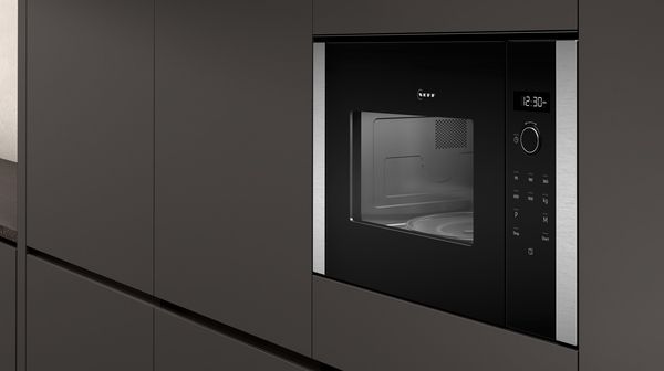 Neff HLAWD53N0B Built In Microwave Oven In Black