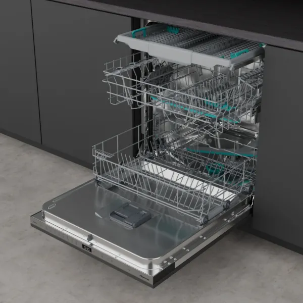 Hisense HV663A60UK Full-Size Fully Integrated Dishwasher - 16 Place Settings