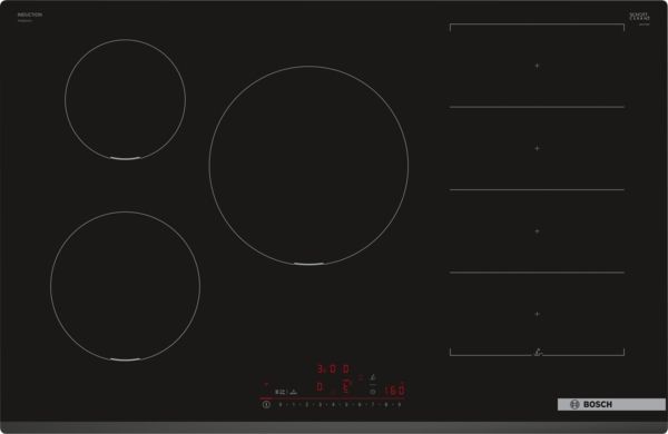 Bosch PXV831HC1E 80cm Induction Hob in Black