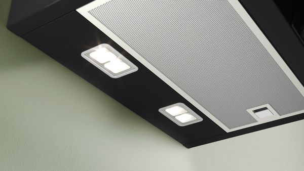 Bosch DWK87FN60B 80cm Wall-Mounted Cooker Hood in Black