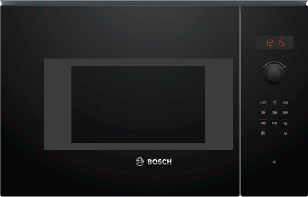Bosch BFL523MB0B Series 4 Built-in Microwave Oven in Black