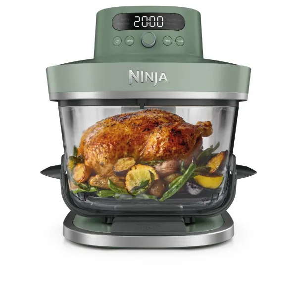 Ninja AS090UKGN CRISPi PRO 5-in-1 Glass Air Fryer - Green