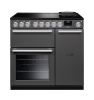 Rangemaster 16369 Nexus 90 Induction Range Cooker in Slate with Chrome Trim - NEX90EIPSLT/CM1