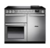 Rangemaster NEX100EISTST/CM1 Nexus 100 Induction Range Cooker in Stainless Steel with Chrome Trim