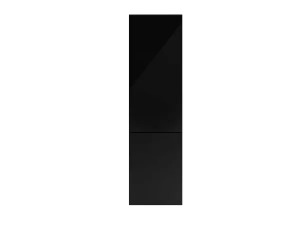 Bertazzoni RBM60F5FBNC 60cm Freestanding Total No Frost bottom mount 201cm tall - Black Glass No Handle