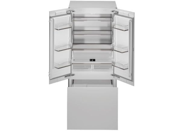 Bertazzoni RFD90S5FPNS/24 90cm Built in French Door Fridge Freezer Panel Ready in Stainless Steel