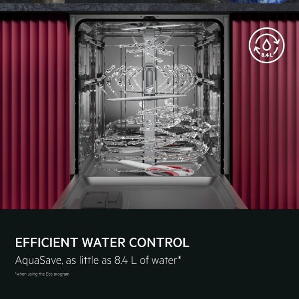 AEG GI8210X2PN 8000 Series Full Size Wifi Enabled Integrated Dishwasher 