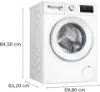 Bosch WAN28255GB 9kg 1400 Spin Washing Machine - White