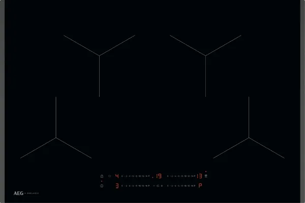 AEG SO84IA00FB 78cm Induction Hob - Black