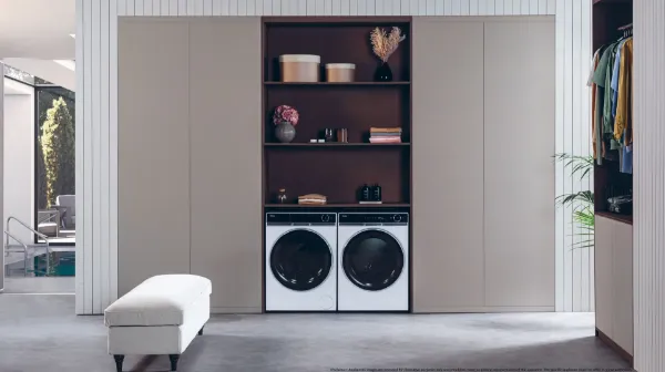 Haier HD90-A3Q397U1 9kg Heat Pump Tumble Dryer - White