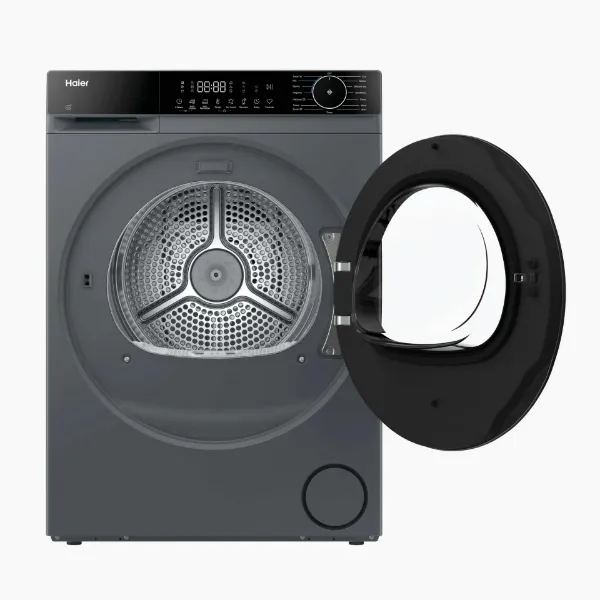 Haier HD90-D357U1G-UK 9kg Heat Pump Tumble Dryer - Graphite
