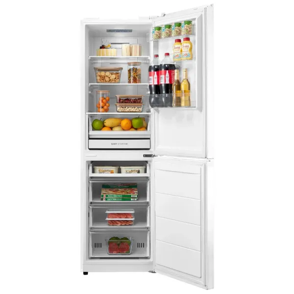 Midea MDRB379FGD01 54.7cm 60/40 Total No Frost Fridge Freezer - White