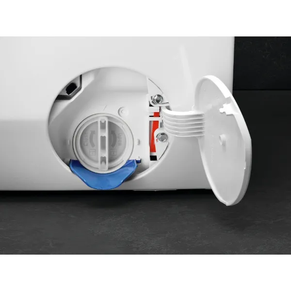 AEG LWR8516O5UD 8000 PowerCare 10kg 6kg Washer Dryer 1600rpm White_Drain Pump Access Detail