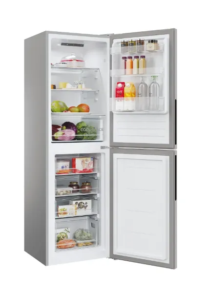 Hoover HVT3CLECKIHS-1 54.5cm 50/50 Low Frost Fridge Freezer - Silver