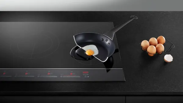 Fisher & Paykel CI904CTB1 90cm 4 Zone Induction Hob - Black Glass