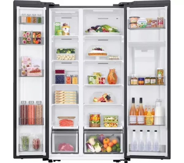 Samsung RS57DG410EM9EU Bespoke Smart American-Style Fridge Freezer - Silver
