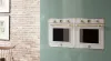 Bertazzoni F609HEREKTAG Heritage Series 60cm Electric Built-In Oven in Ivory/Gold