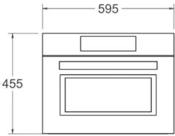 Bertazzoni FHER4077MTAX3 Heritage Series TFT 45cm Built-In Combi Microwave in Ivory/Chrome