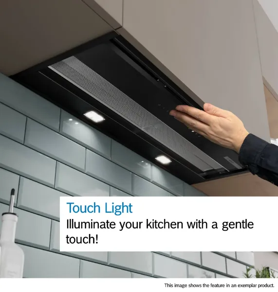 Bosch DBB97DP60B Integrated Design Hood in Matt black 