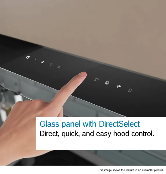 Bosch DBB97DP60B Integrated Design Hood in Matt black 