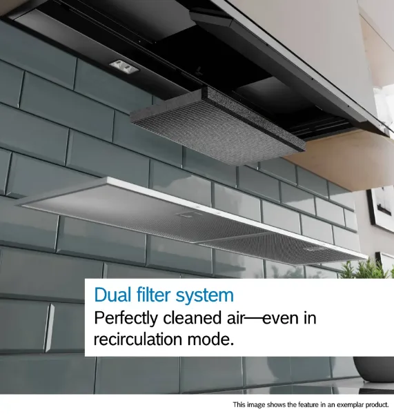 Bosch DBB67DP60B Integrated Design Hood in Matt black 