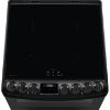 AEG CIB6743MCB 6000 SteamBake 60cm Freestanding Electric Induction Cooker Matte Black_Above View