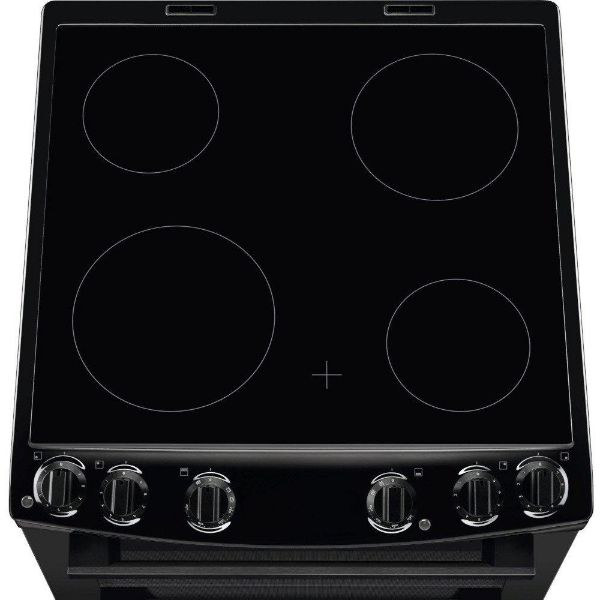 AEG CCX6501ACB 5000 SurroundCook 60cm Freestanding Electric Ceramic Cooker Black_Above View