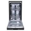 Hisense HS523E15BUK Slimline Dishwasher - Black - 10 Place Settings