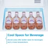 Midea MDRE379FGE01D 54cm 70/30 Built In Fridge Freezer - White