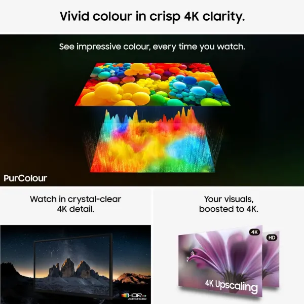 Samsung UE65U8020HKXXU 65" 4K Crystal UHD Vision AI Smart TV