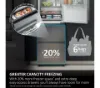 Haier HTR3518ENMWK 60/40 Total Frost Free Fridge Freezer - White