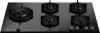 Bertazzoni P905LPROGNE Professional Series 90cm 5 Burner with Left Wok Burner Gas Hob in Black Glass
