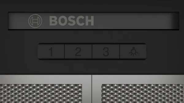 Bosch DBB83BC60B Integrated Design Hood in Matt Black 