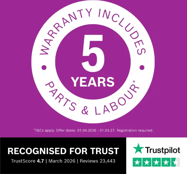 Bosch KIN96VFD0G Series 4 Integrated Fridge Freezer