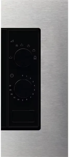 AEG MSE1717SM 3000 Built In Microwave Stainless Steel_Rotary Control Detail