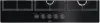 AEG HKB95820NB 8000 FlameLight 88cm Gas On Glass Hob Black_Control Panel Detail