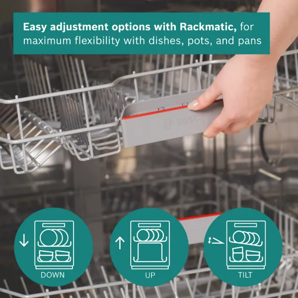 Bosch SBH4HVX14G Series 4 Fully-integrated dishwasher 60 cm 