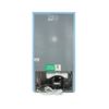 Montpellier MAB2035EPB 48cm Undercounter Mini Retro Fridge Freezer Pastel Blue