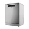 Haier XF 5C4M1X-80 I-Pro Shine Series 3 Dishwasher - Stainless Steel_angled view
