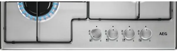 AEG HGX6400SM 3000 Slim Line Gas Hob Stainless Steel_Control Knob Detail