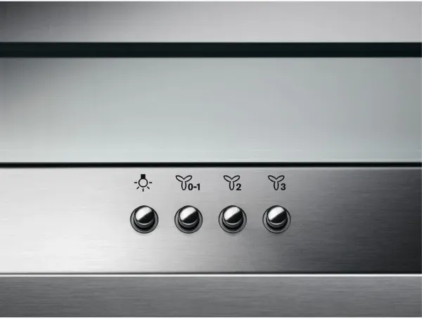 AEG DIX3950S Island Cooker Hood Stainless Steel_Control Panel Detail