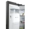 Haier HSW79F18DIPT SBS 90 Series 7 American Fridge Freezer - Slate Black - 601L_ice