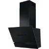 AEG NDV8761CT 8000 AuroraTech Wall Mounted Cooker Hood Matt Black_Angled View