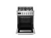 Bertazzoni PRO64L1EBIT2 Professional 60cm Single Dual Fuel Cooker in White