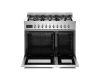 Bertazzoni PRO96L2EXT2 Professional 90cm Double Dual Fuel Range Cooker in Stainless Steel