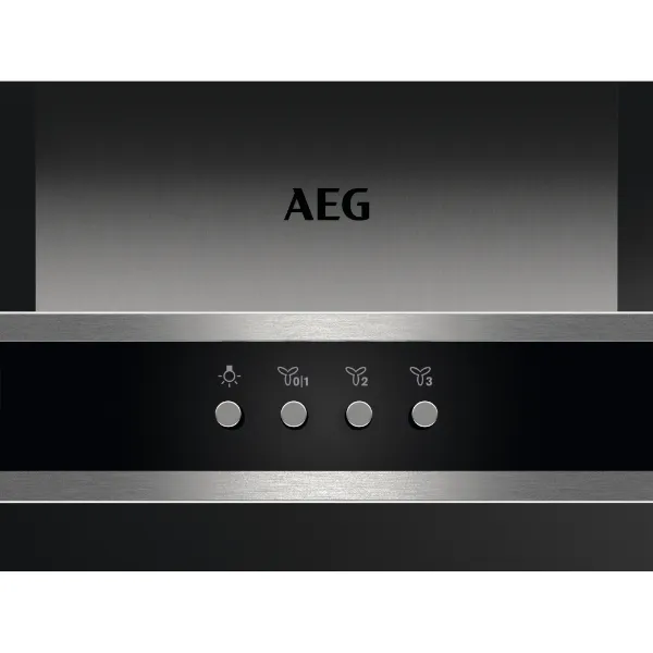 AEG DBX4651M 5000 ExtractionTech Wall Mounted Cooker Hood Stainless Steel_Control Panel Detail